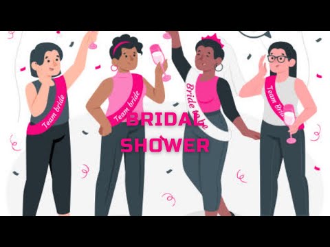How to know when it's a bridal shower