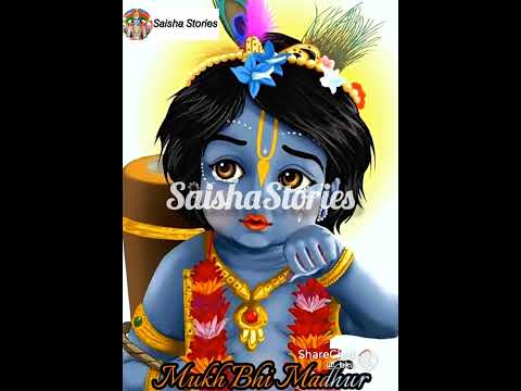 Hey Krishna!!! |SaishaStories| #iskcon #vighnahartaganesha #jaisreekrishna #radhakrishna #shorts