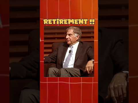 ratan tata ne retirement leli?🤯😱#youtubeshorts#tata #ratantata #tatamotors #facts #ceo #retirement