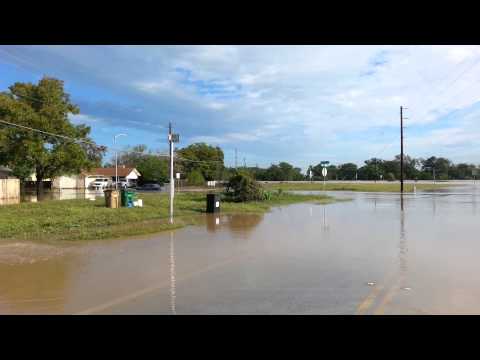 Flooding of Onion Creek near Austin, Texas