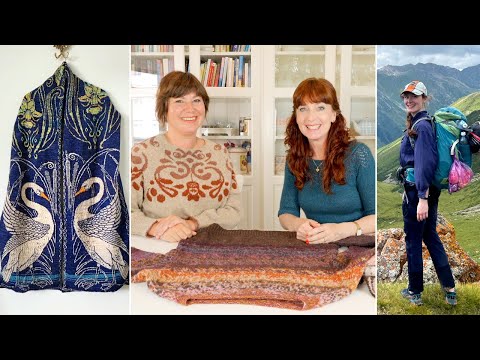 Knitted Paintings & Pamir Fine Fibers - Episode 147 - Fruity Knitting