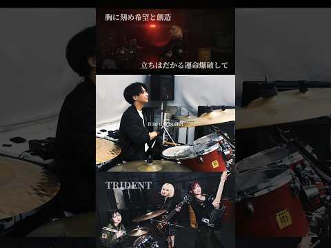 Bite the bullet ／TRiDENT      #trident #トライデント #bitethebullet #バンド #rockband #邦ロック #drum
