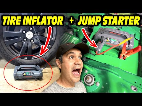 Ultimate Car Saver? Testing the All-in-One Jump Starter & Tire Inflator! Lokithor Jumper JA300