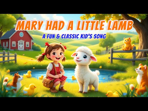 Mary Had a Little Lamb 🐑 | Fun & Magical Adventures with Animal Friends!