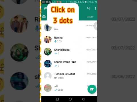 How to hide A Chat WhatsApp//WhatsApp New Tricks