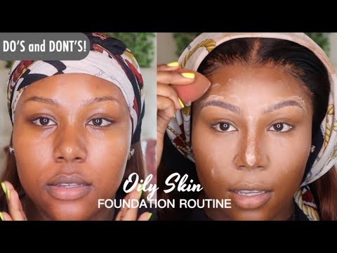 SUPER FLAWLESS OILY SKIN FOUNDATION ROUTINE