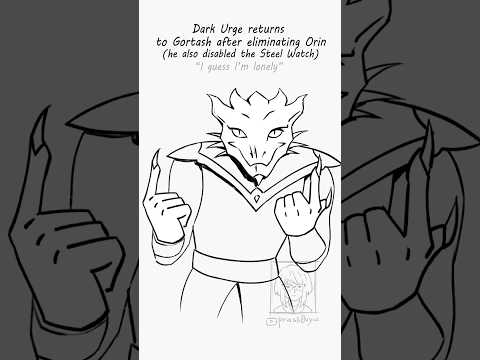 Durge did his best (animation) #BaldursGate3 #DarkUrge