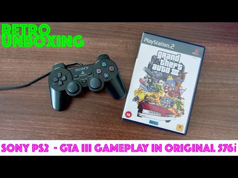 PS2 GTA III TITLE SEQUENCE & GAMEPLAY IN NATIVE 576i | THIS GAME IS NEARLY 20 YEARS OLD!!