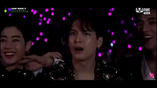 BTS, ITZY, ONEUS, ATEEZ, GOT7 Reaction to Jackson's Reaction to J.Y. Park and Hwasa at Mama 2019