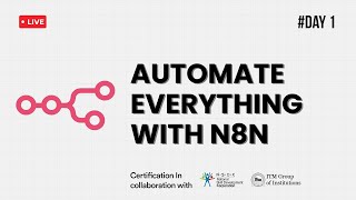 N8N Bootcamp | Build RAG AI Agent | Build Basic Automation