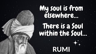 The Mystical Soul: Rumi's Quotes on Spiritual Awakening #rumiquotes  #innerself #soulfulwisdom