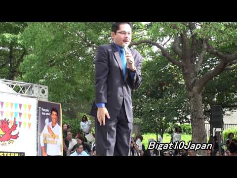 Christopher de Leon @Barrio Fiesta Japan 2012-09-02