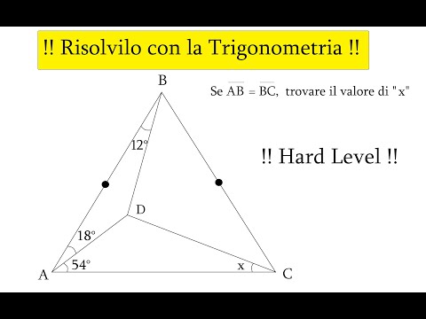 Soluzione trigonometrica esercizio 4, provaci?/Trigonometric solution exercise 4, can you solve it?