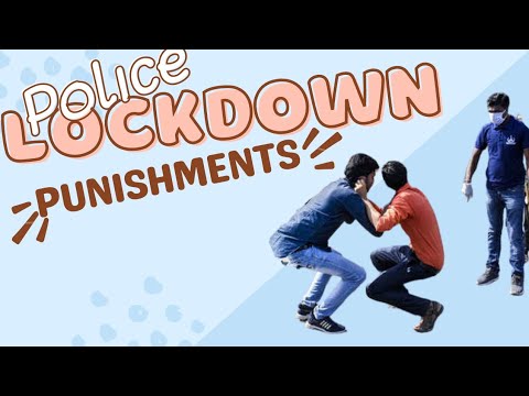 Lockdown Police Punishments/லாக்டவுன் போலீஸ் தண்டனைகள்/
