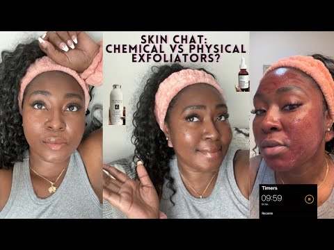 RACE TO RADIANCE: Chemical vs Physical Exfoliators
