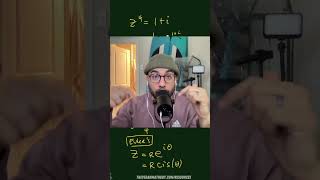 The fourth root of a complex number! #mathematics #demoivrestheorem #euler #precalculus