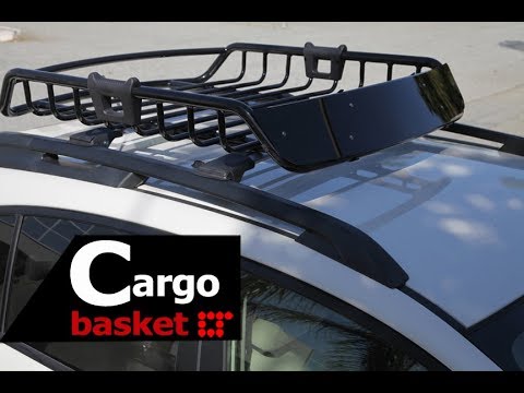 Wind Fairing Roof Cargo Basket Installation Guide by LT Sport RCB-509