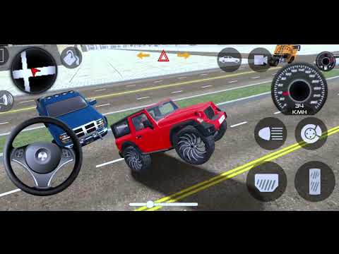 Dollar (Song) Modified Mahindra Red thar 😈|| Indian Cars Simulator 3D || Android Gameplay Part 1