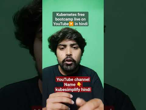 Best Kubrernetes bootcamp in hindi 100% free  with @kshindi Saiyam pathak sir ❤ in 2024
