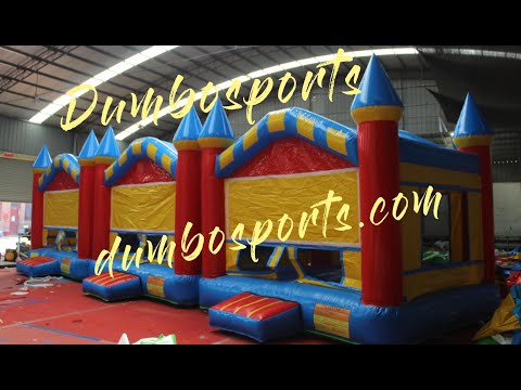 Bounce houses are ready to ship