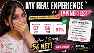  I Gave the JKSSB Typing Test! My Real Experience, Keyboard, Difficulty & Tips #jkssb 