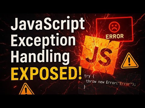 Exceptional handling in Js
