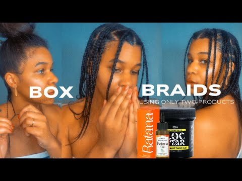 Box Braids on Natural Hair