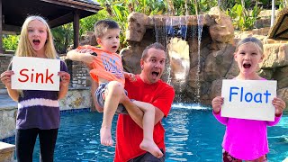 Sink or Float?!?! DIY Science Experiment!!!
