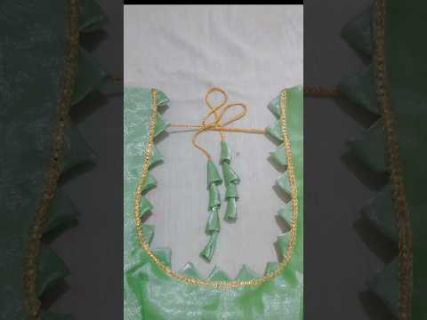 Making Fabric latkan for blouse n kurti, how to make fabric latkan, Diy fabric latkan#shorts#fashion