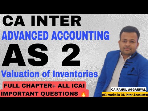 AS 2 | Valuation of Inventories| CA Rahul Aggarwal #cainter