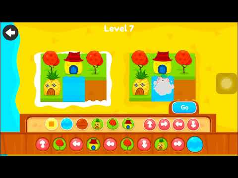 Build your house | Sequences | level 1 to 15  by Kidlo Coding