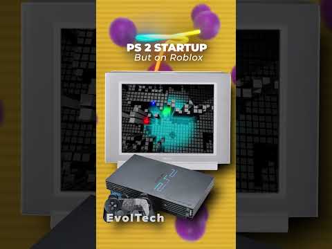 PS2 Startup but on Roblox #shorts