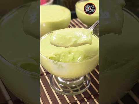 EASY AVOCADO MOUSSE RECIPE #avocado #mousse #recipe