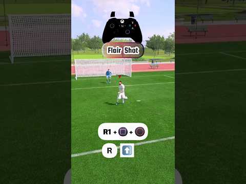 FC 25 Flair Shot Tutorial 🎯 | Score Stylish Goals Every Time  #fifa #fc25 #fifa23
