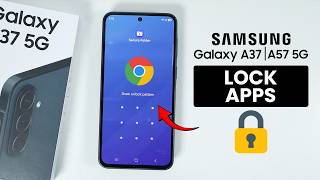 How to Lock Apps using Secure Folder on Samsung Galaxy A37/A57 - App Lock Setting