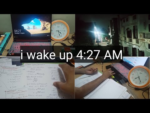 i wake up 4 AM || try to crack gate 2023 exam in 6 months