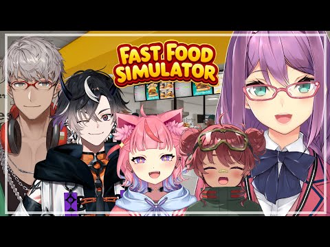 【Fast Food Simulator】いらっしゃいませー！！パティましましですか？【にじさんじ/桜凛月】