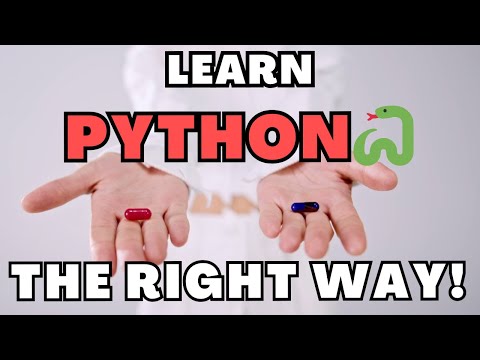 STOP! Your trying to learn Python the wrong way
