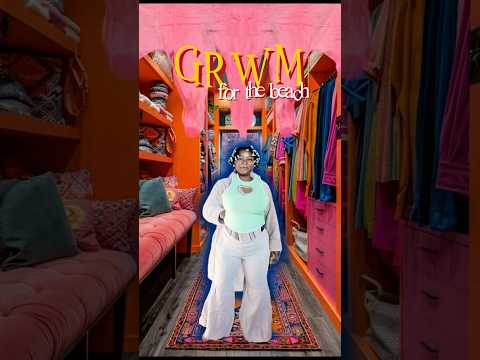 GRWM FOR THE BEACH 🏝️ #grwm #grwmoutfit #ootdinspo #editingcapcut #capcutedits #editingtips #capcut