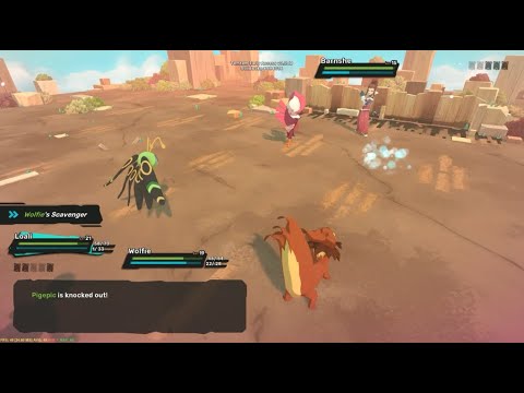 Temtem First Island faction boss fight