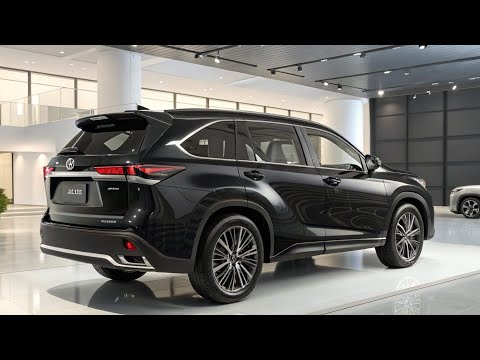 "ใหม่หมดจด! 2025 Toyota Highlander SUV หรูล้ำอนาคต แรงจัด-ประหยัดสุด!"