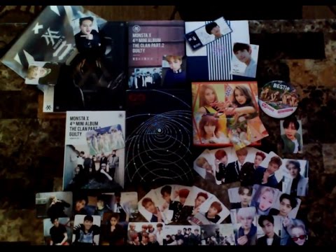 Kpop Haul #8 | Monsta X, BESTie, Infinite, Snuper and BTS