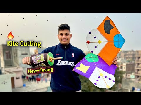 🔥New Manjha Testing | Kite Cutting | Kite Flying | Ankit Kite Fighting