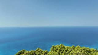 344 – Clifftop land above Egremni beach Lefkada Greece