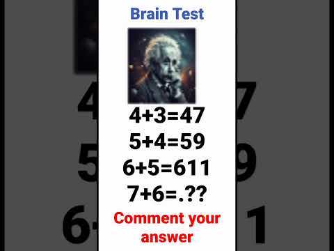 IQ test☠️☠️only for genius #maths #mathquiz #mathura #mathpuzzle