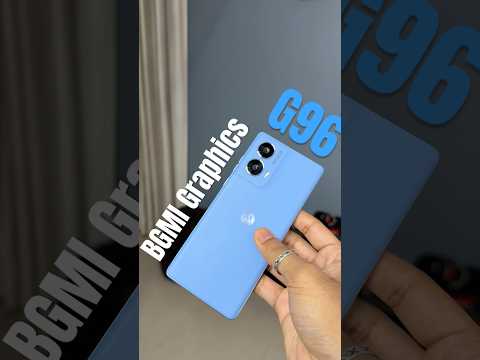 Moto G96 5G BGMI Graphics Settings | Best Gaming Phone Under 20000?