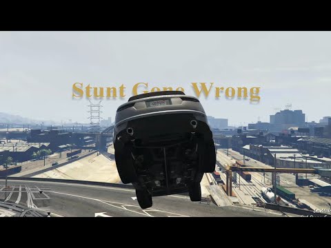 Stunt Gone Wrong | GTA 5 | Stunt in Range Rover