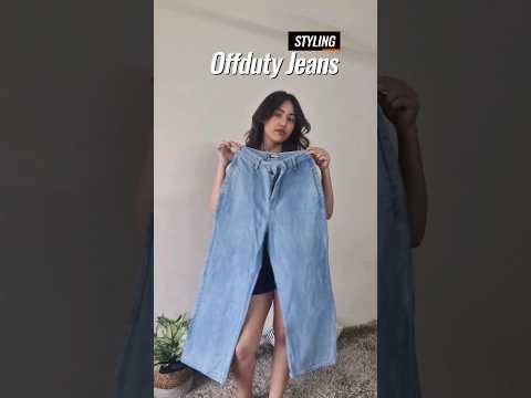 Styling Off Duty Jeans #styletips #summeroutfits #offduty #jeans #grwm #outfitideas #denim