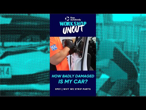 EP01 How Badly Damaged is My Car?? | Why We Strip Parts (with Commentary)