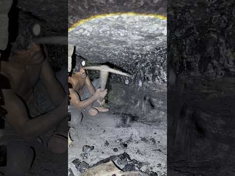 Black diamond in coal mining #blackdiamond #blackgoldmining #coalmining
